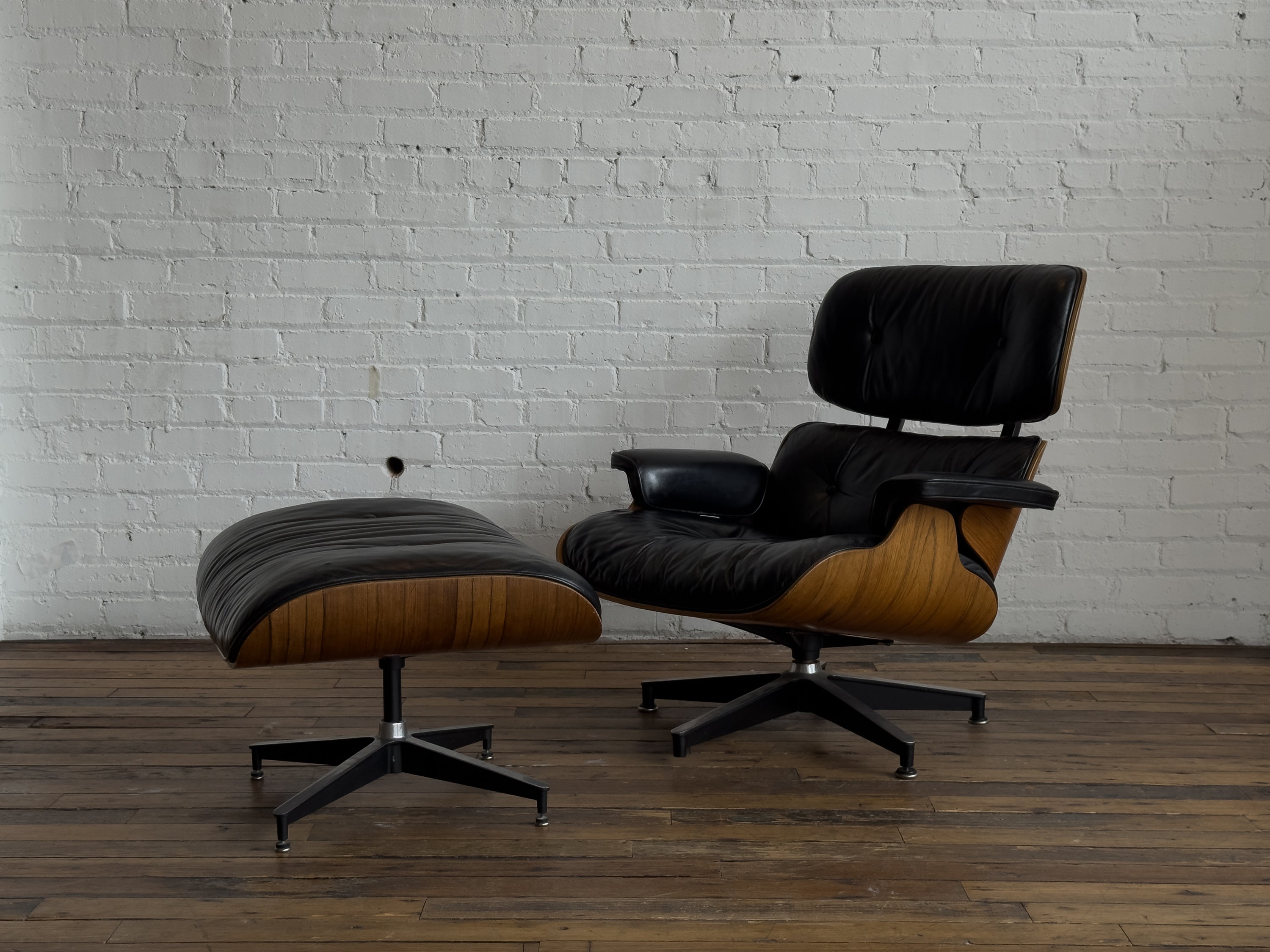 The Eames Lounge Chair + Ottoman
