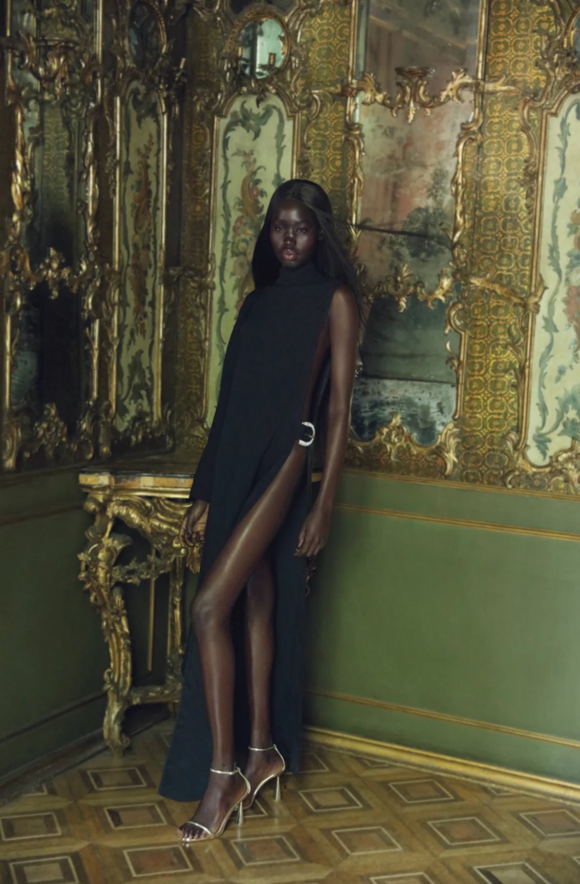 The Michela Dress in Black by Taller Marmo