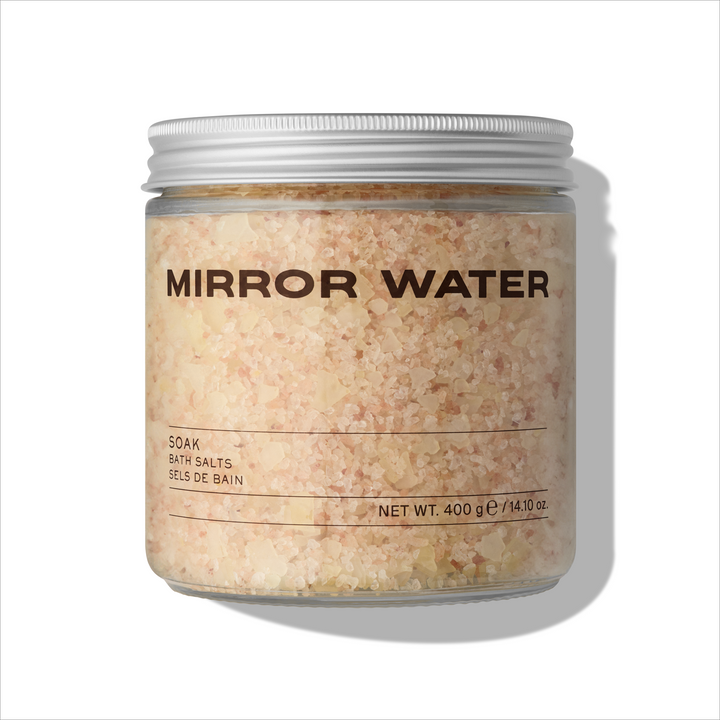 Mirror Water Soak Bath Salts