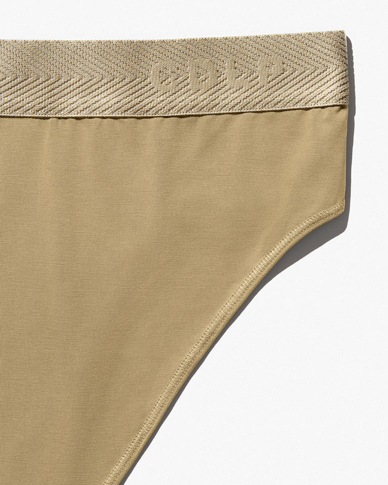 CDLP Women's High Brief in Golden Sand