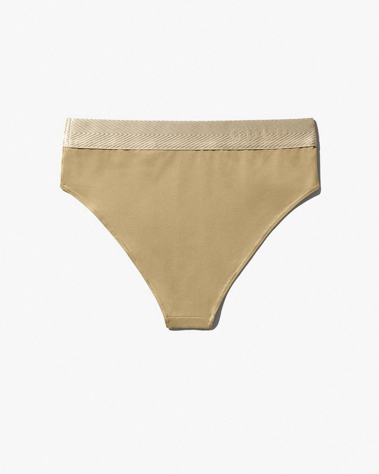 CDLP Women's High Brief in Golden Sand