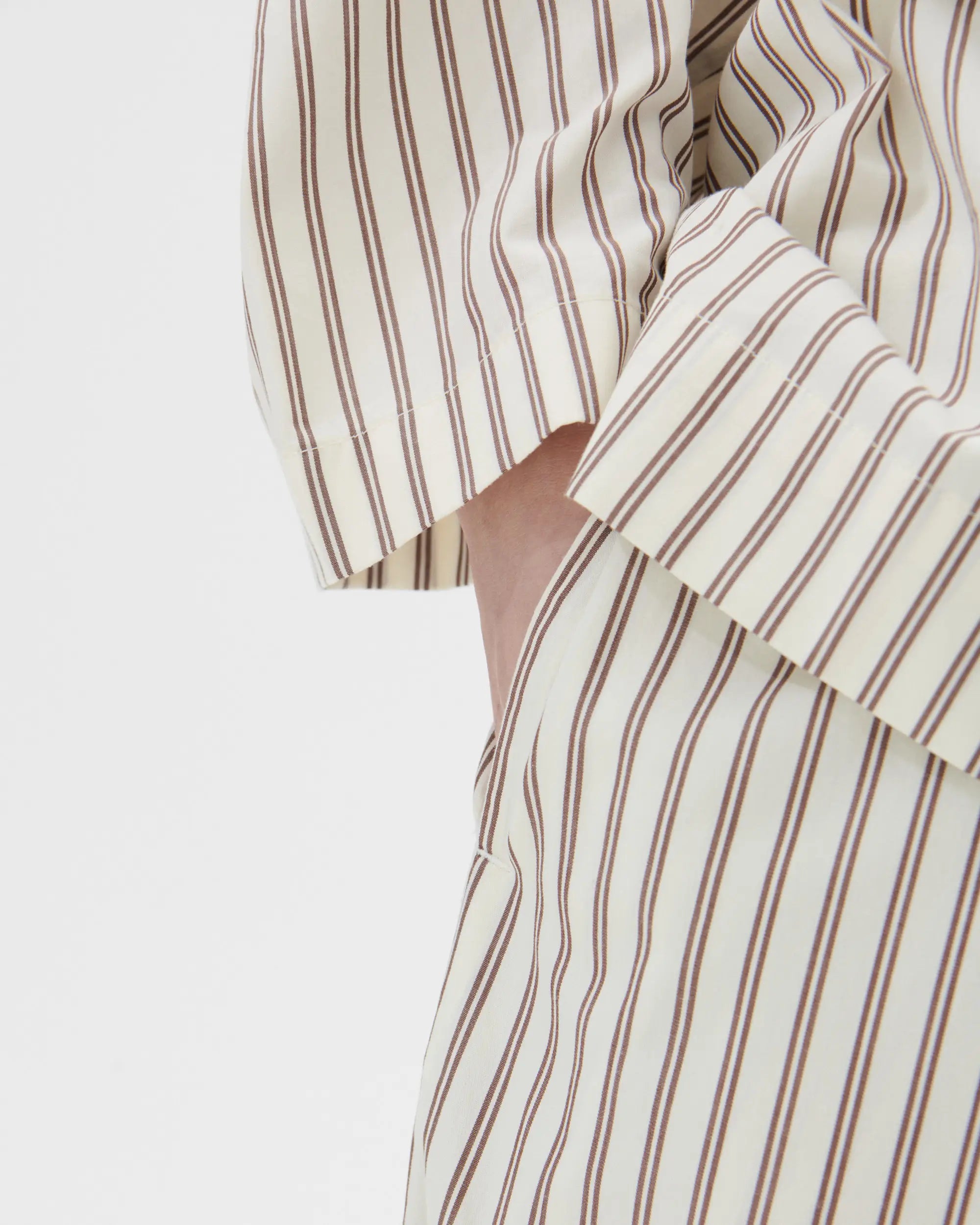 Tekla Hopper Striped Poplin Pants