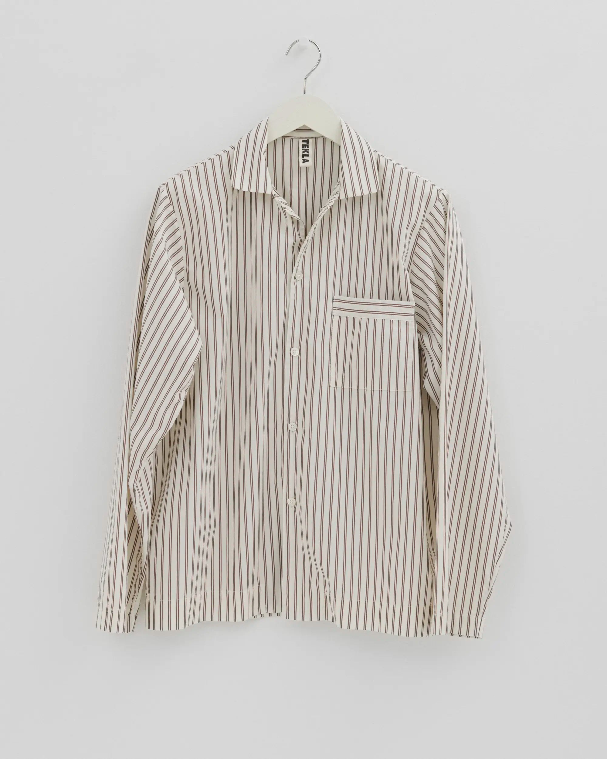 Tekla Hopper Striped Long Sleeved Shirt