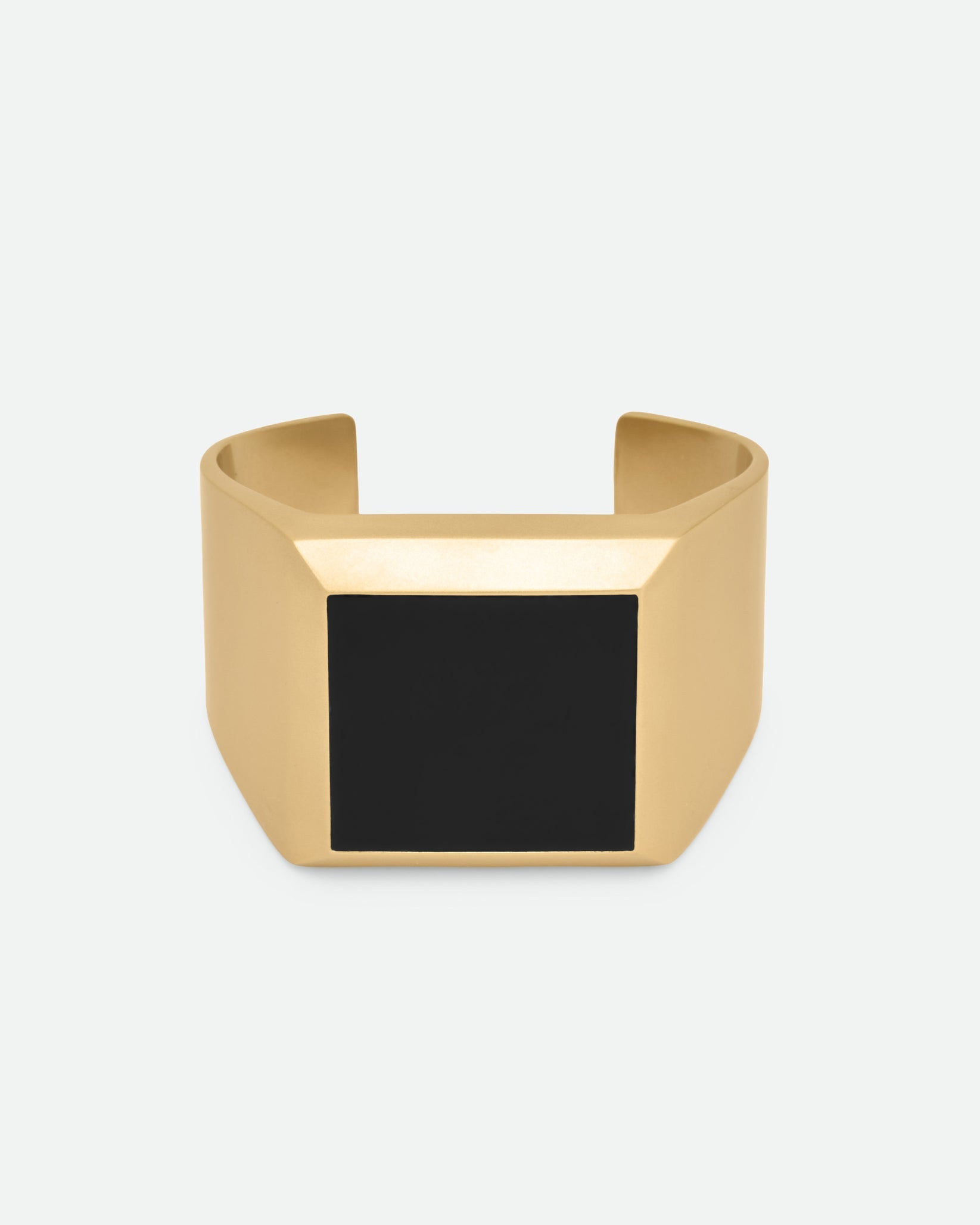 The Signet Bracelet with Onyx by Bevza