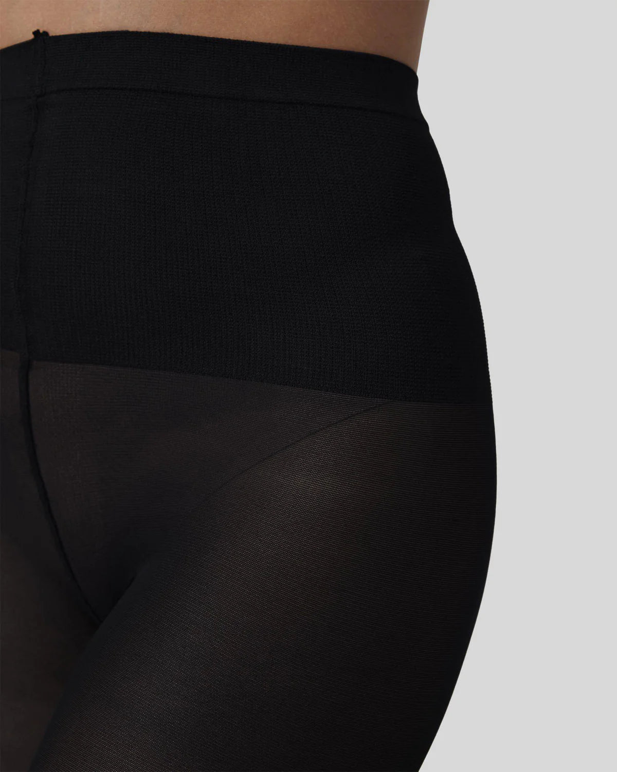 The Svea Premium Tights in Black by Swedish Stockings