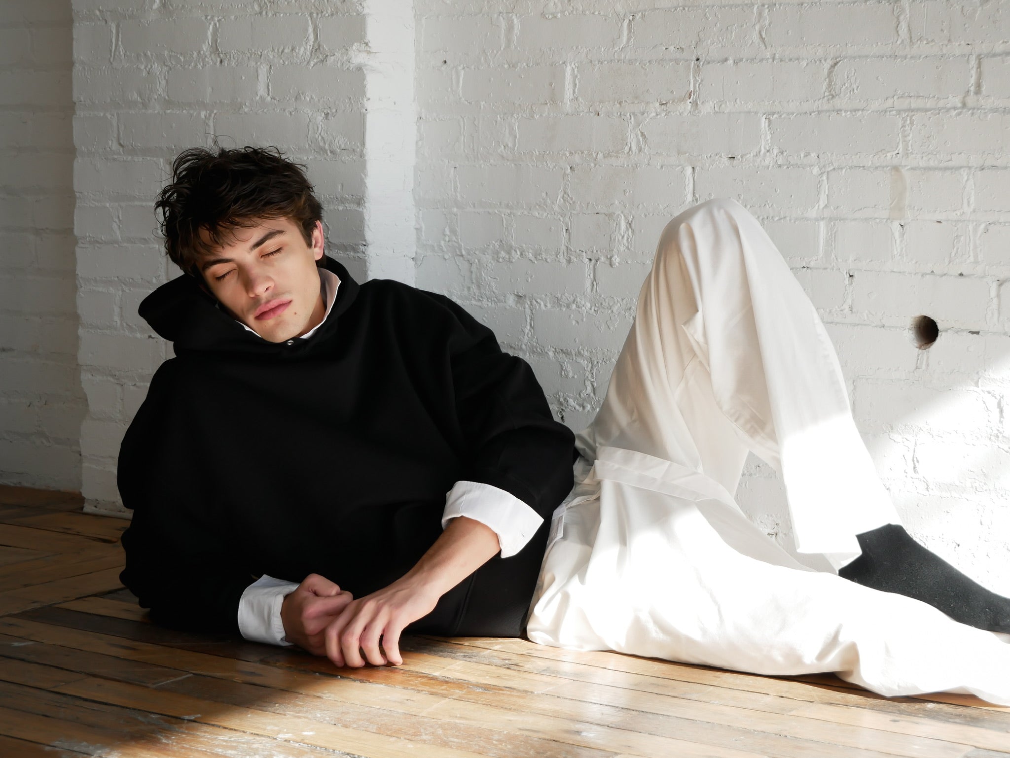 The White Poplin Pyjama Pant by Tekla