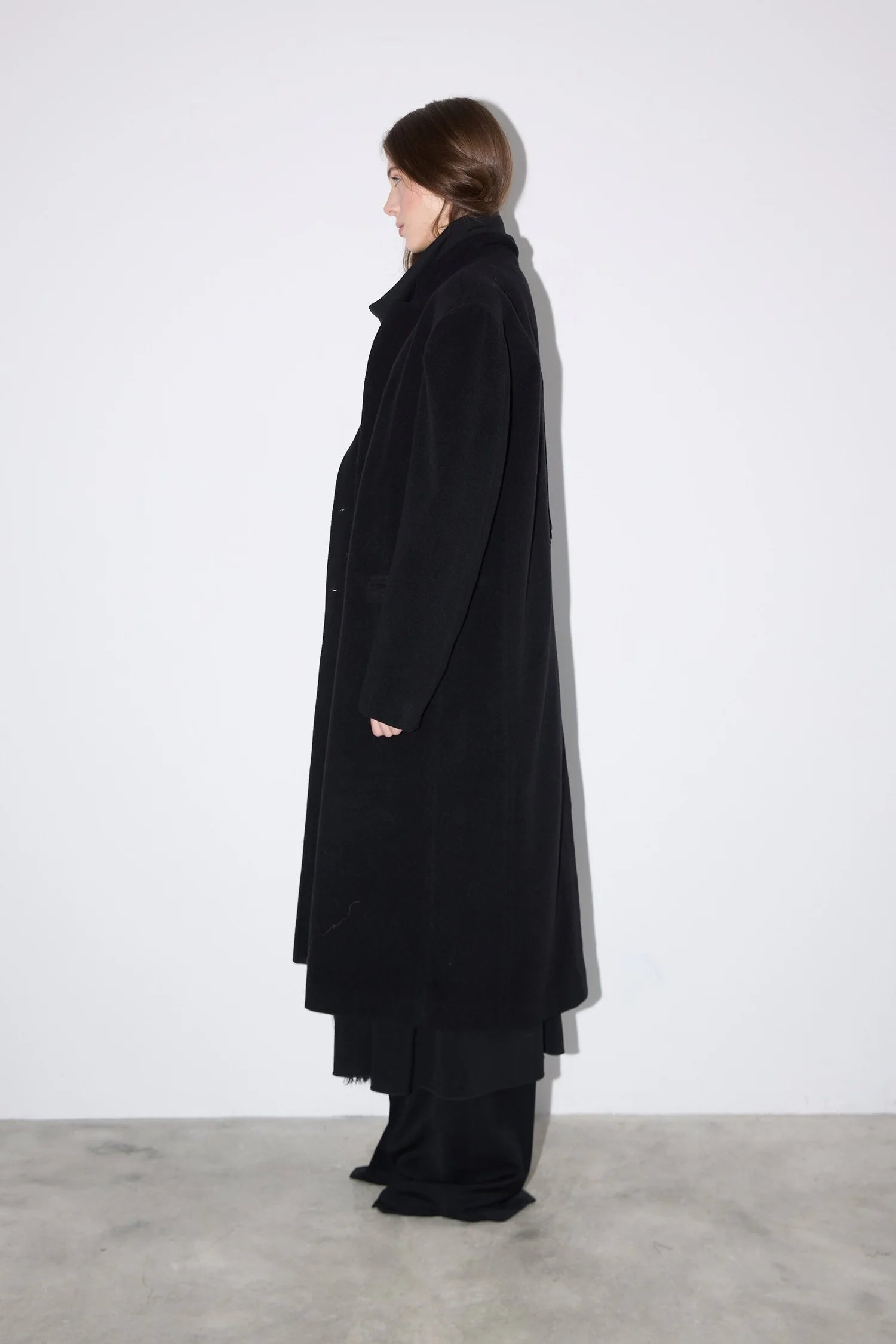 The Double Breasted Long Coat by Studio Cut