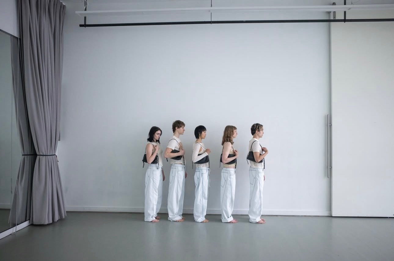 The Crescent Bag by Eckhaus Latta