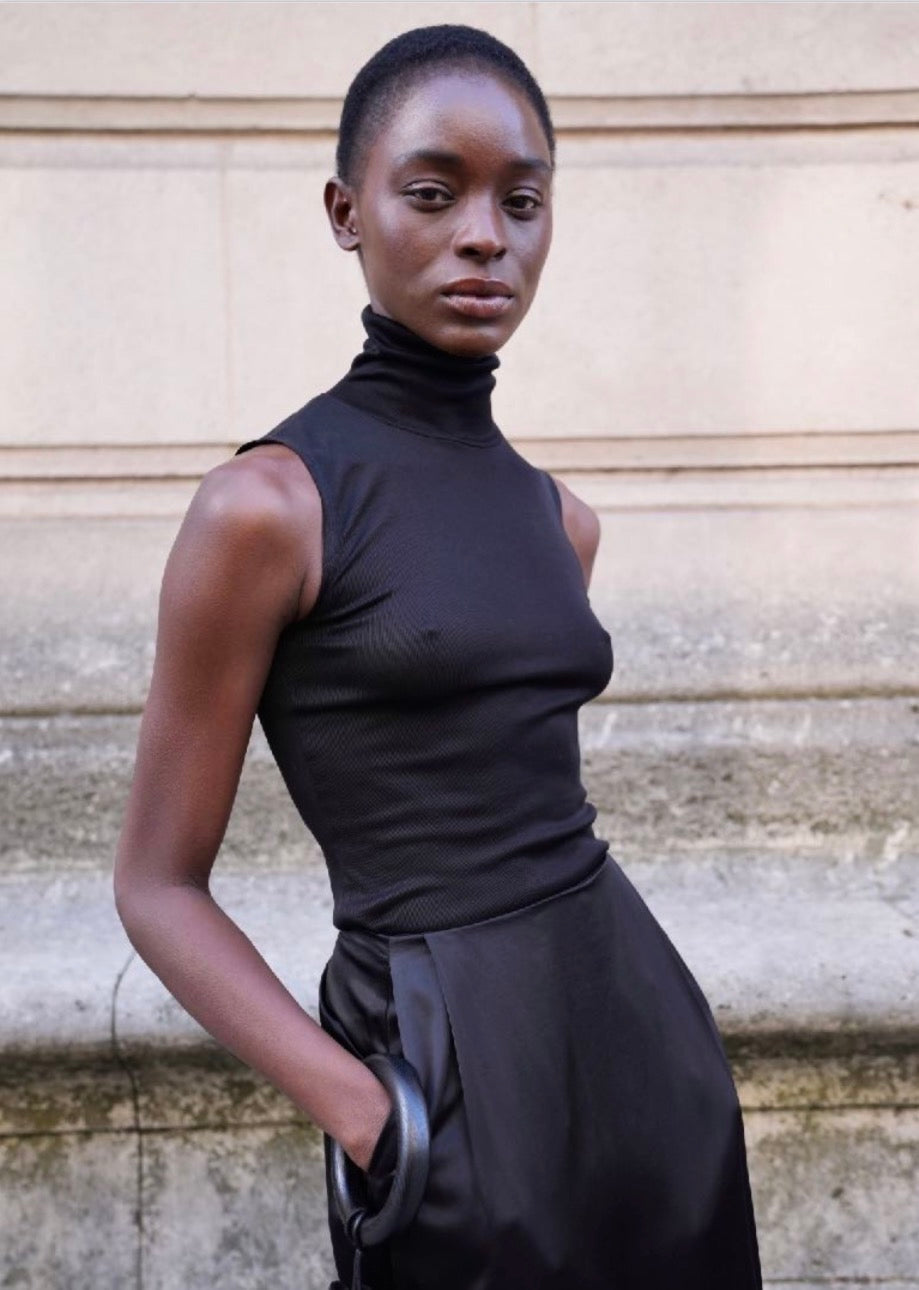 The Silk Off-Shoulder Top by Diana Milkanova