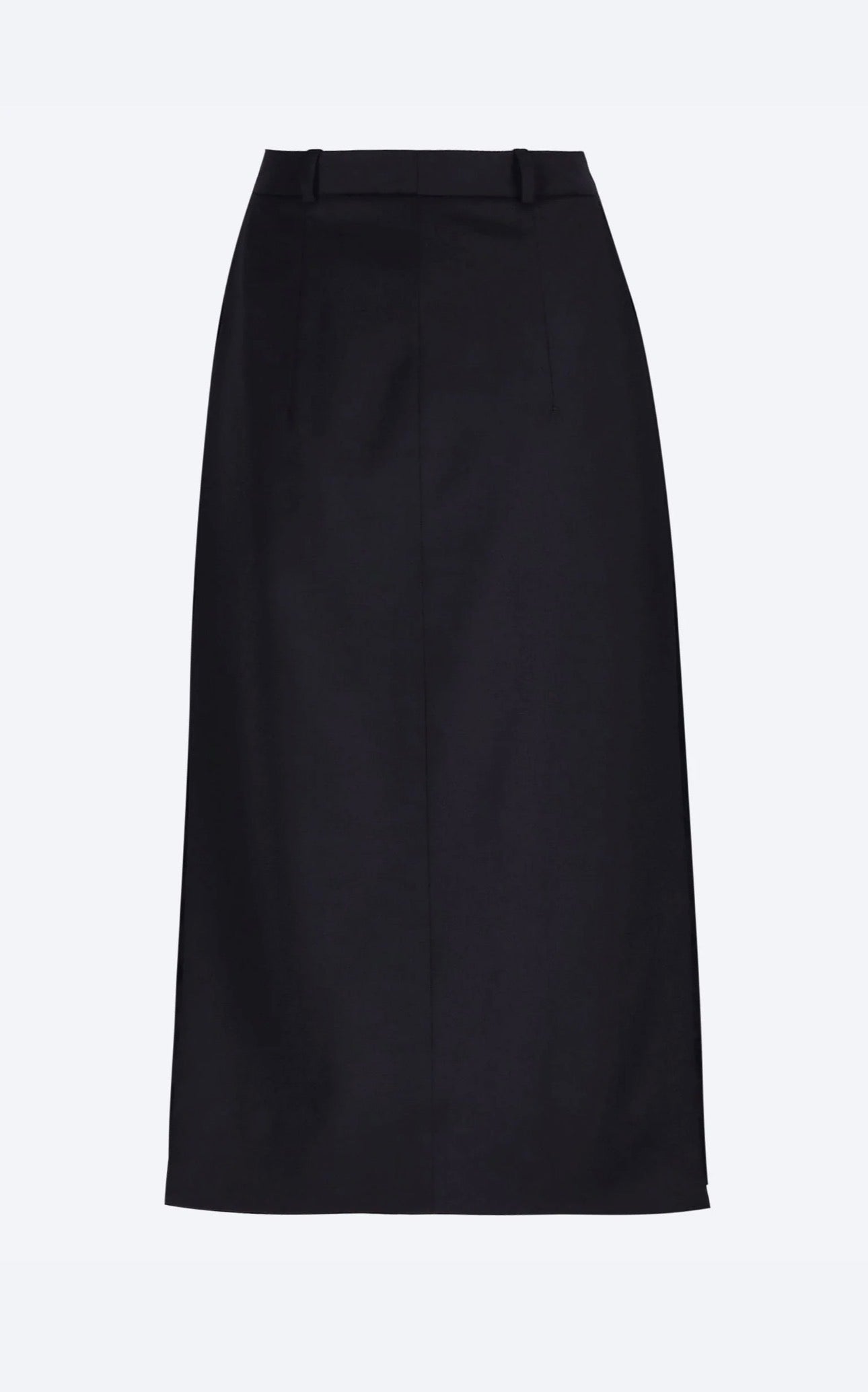 The Skirt with Splits in Black by Bevza