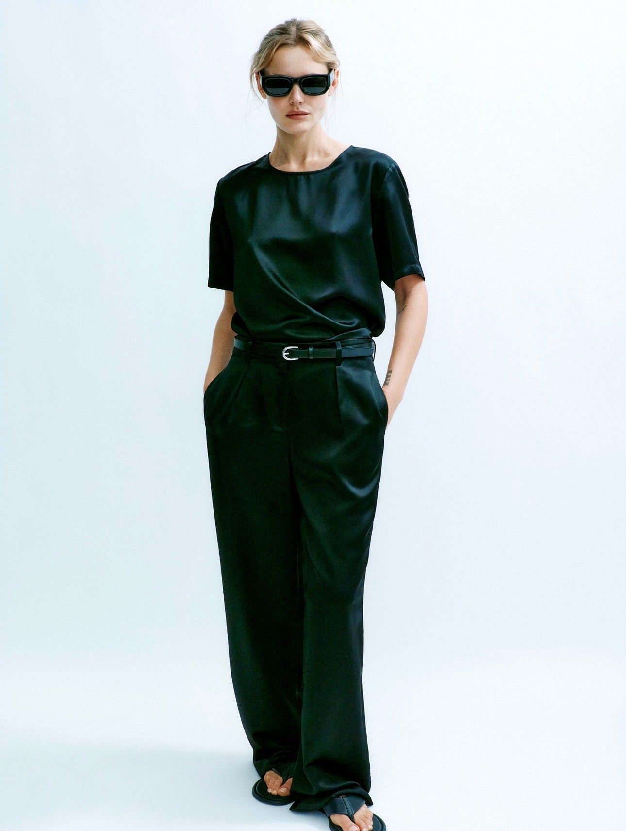 The Stor Top in Black by Aya Muse