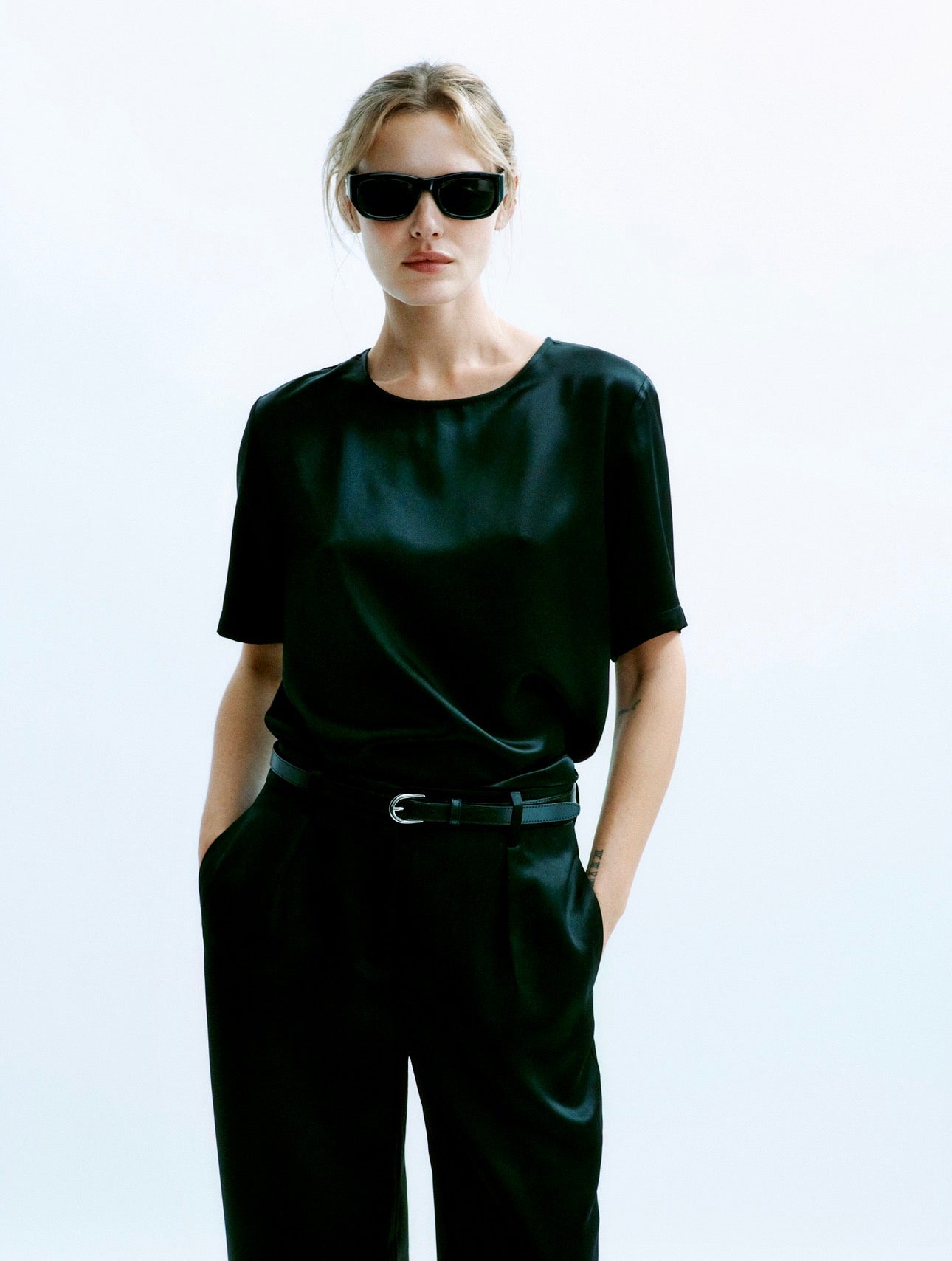 The Stor Top in Black by Aya Muse