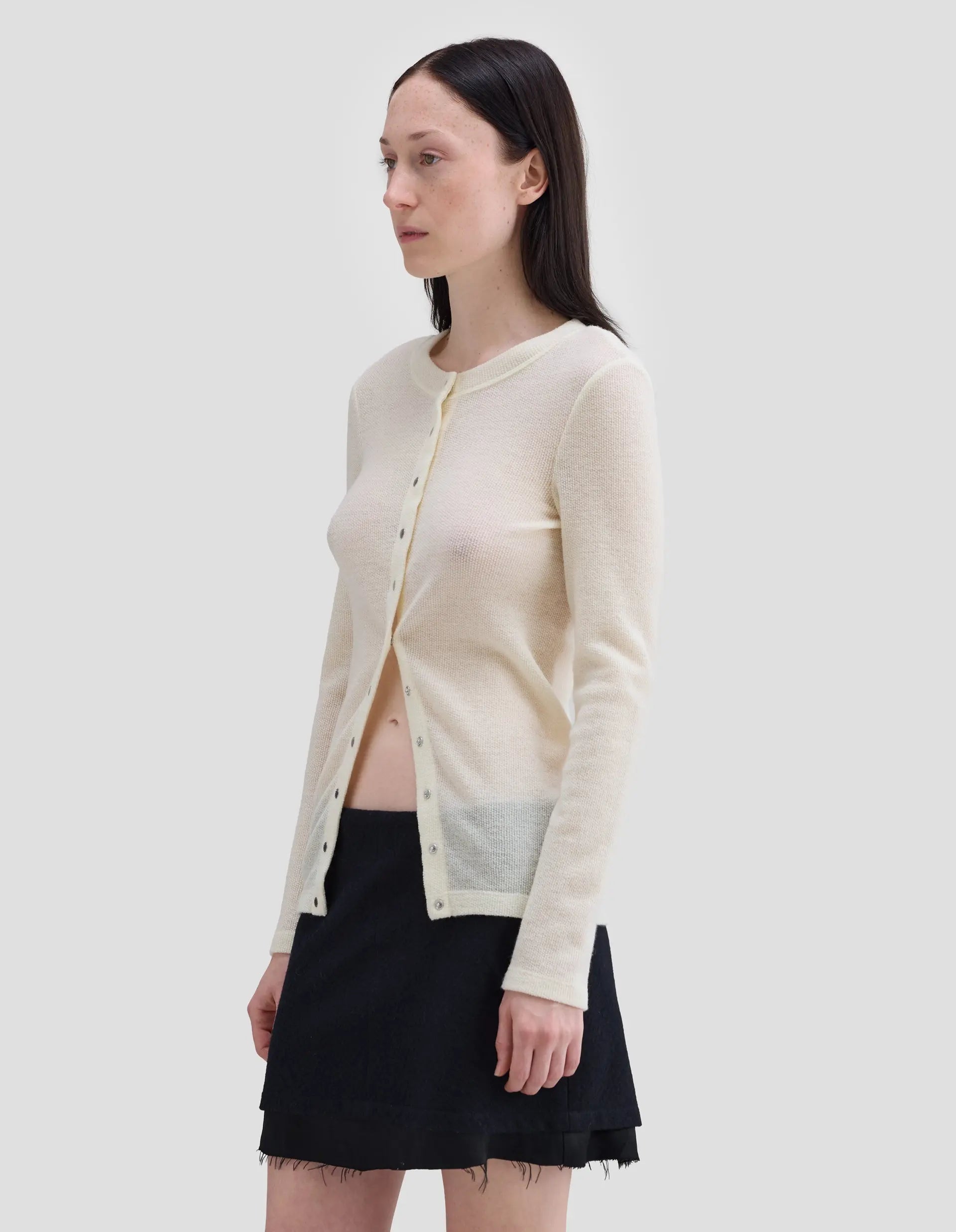 The Scrunch Cardigan by Eckhaus Latta