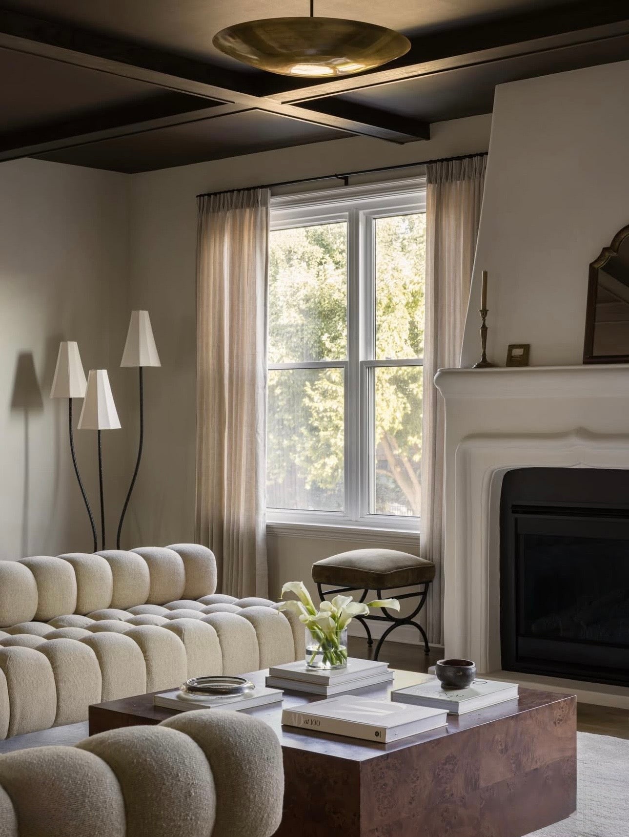 The Burlwood Coffee Table