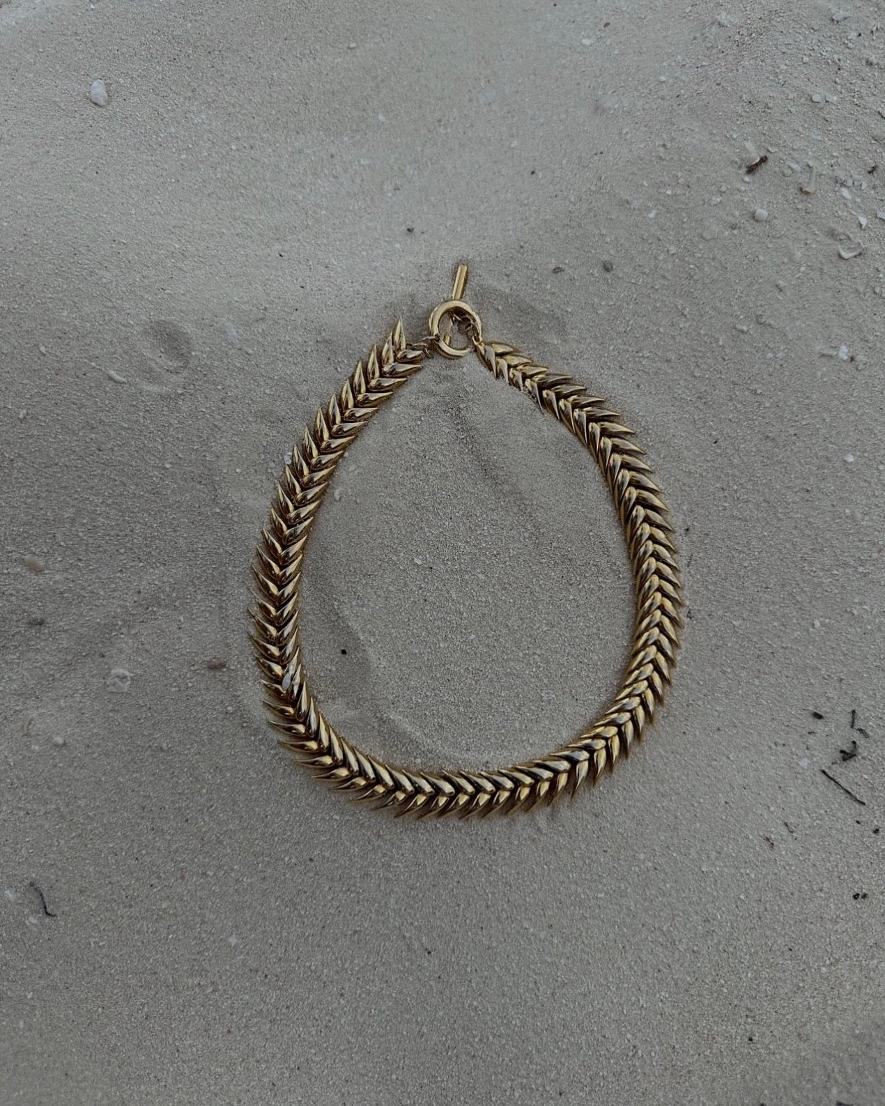 The Spikelet Necklace by Bevza