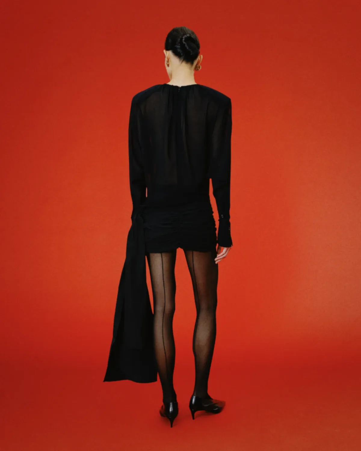The Mini Tie Dress by Entire Studios
