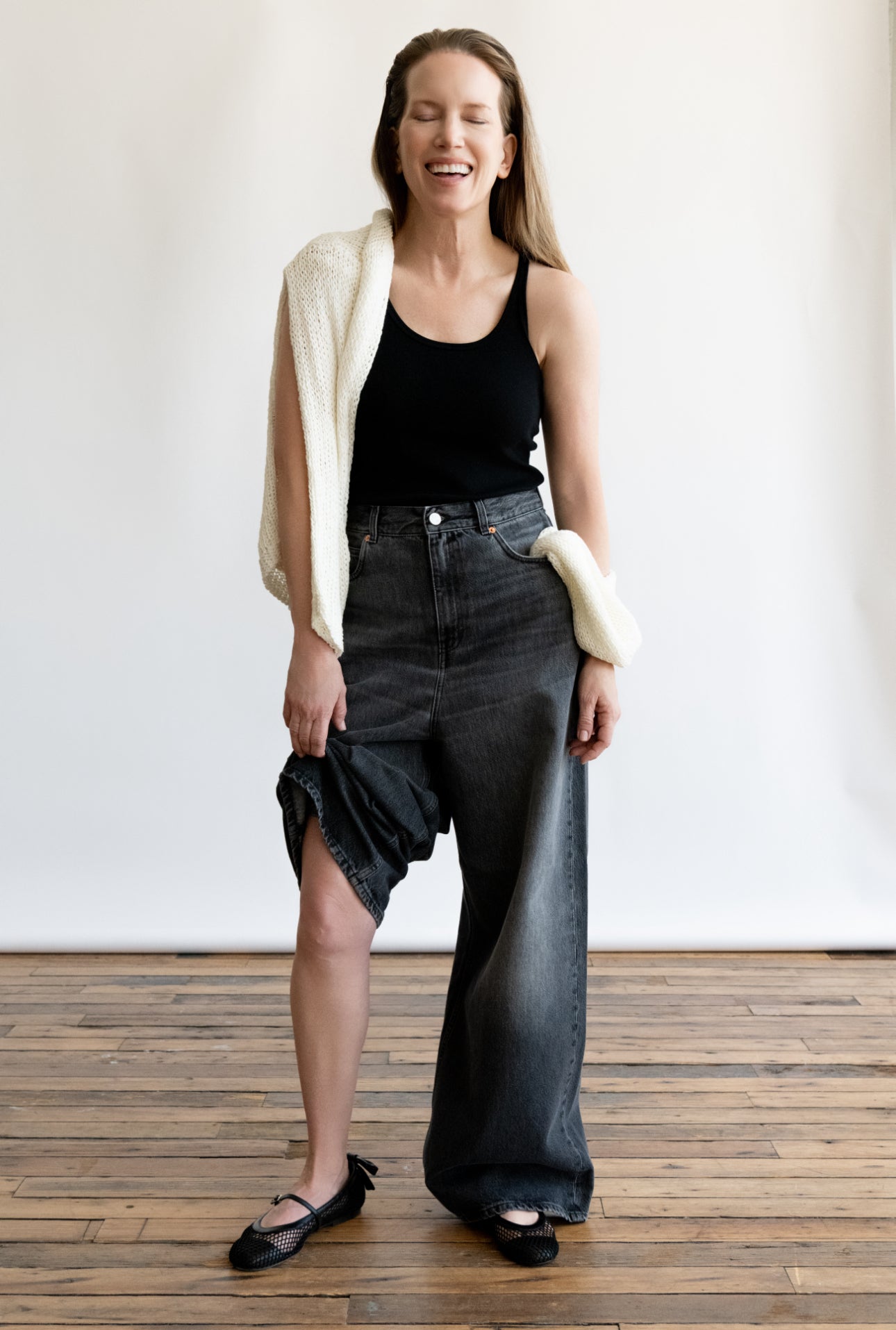 The Baggy Jean in Black by TEURN