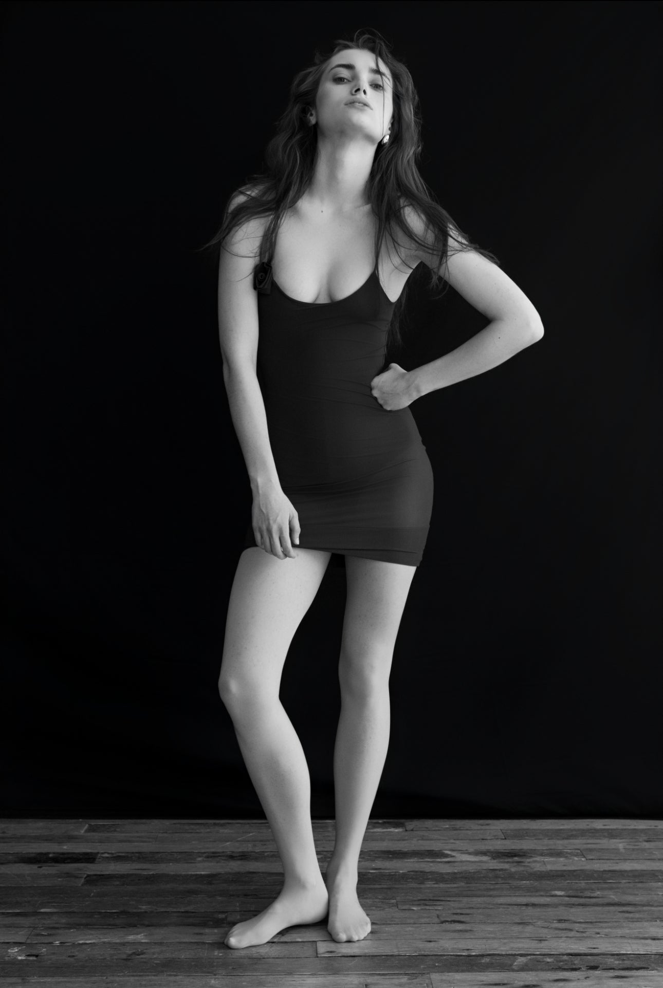 The Jacinto Bodydress in Wood by Maygel Coronel