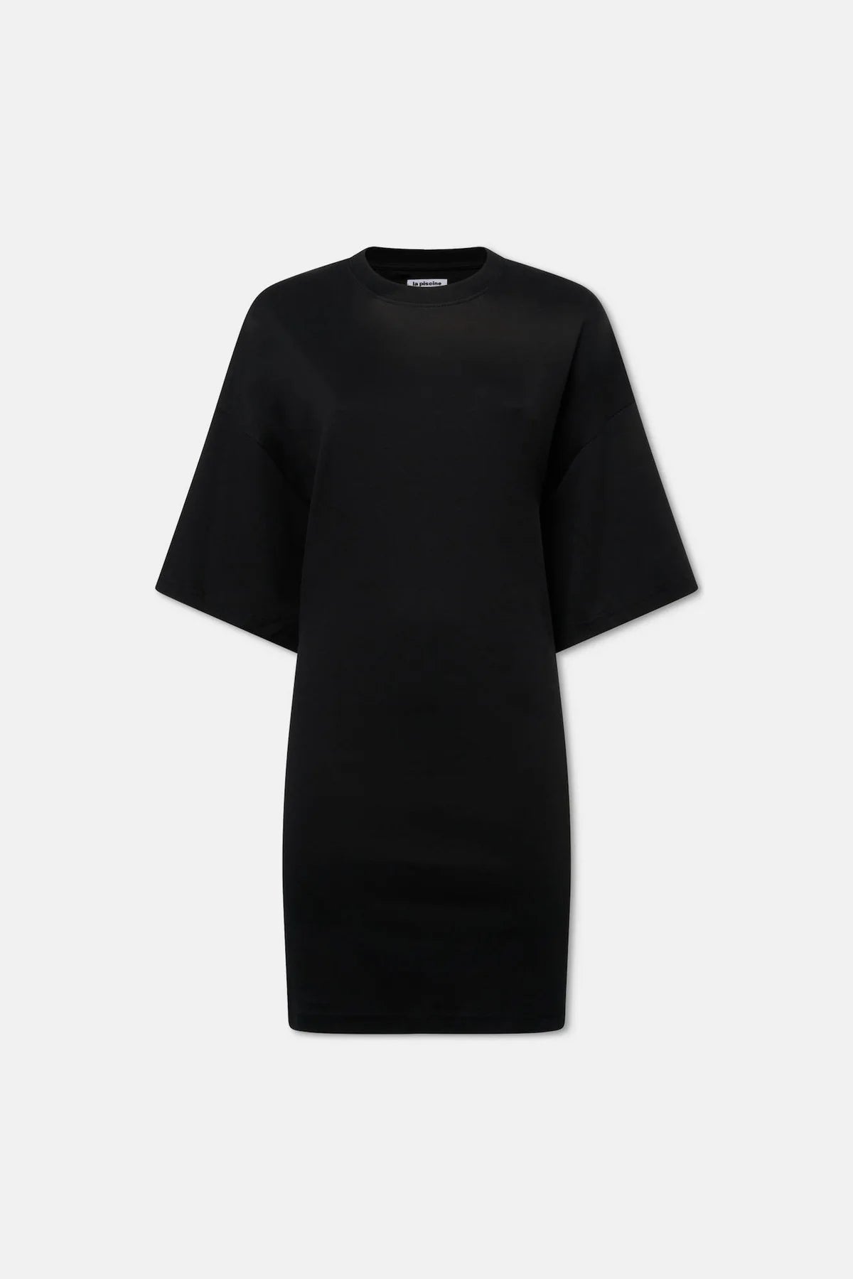 The Tee Dress in Black by La Piscine