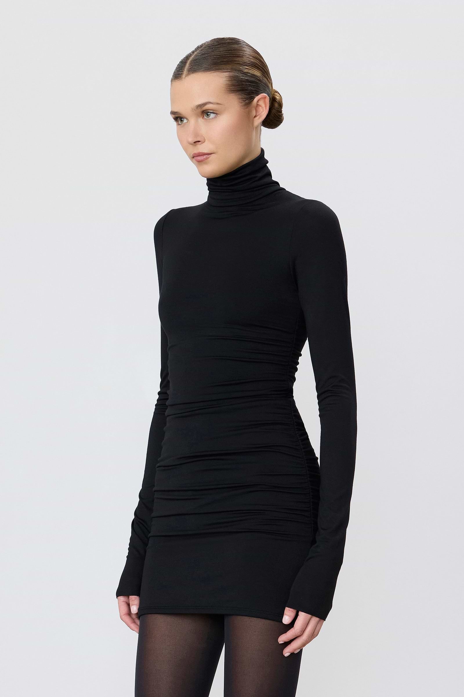 Look36_LS_Rouched_Turtleneck_Dress_BLK_1509TOP.jpg