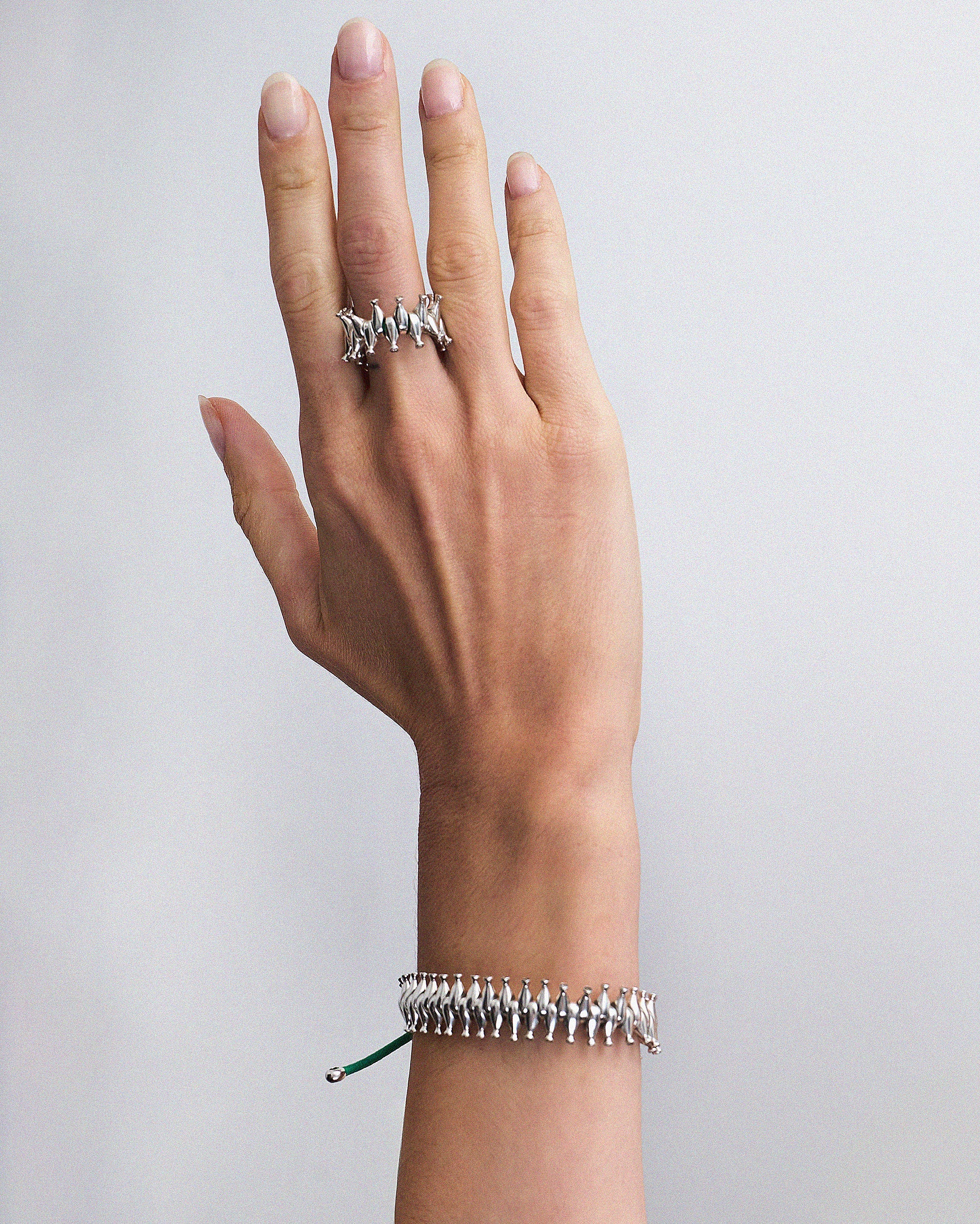 The Nenuphar Rubber Band Bracelet by Triptych