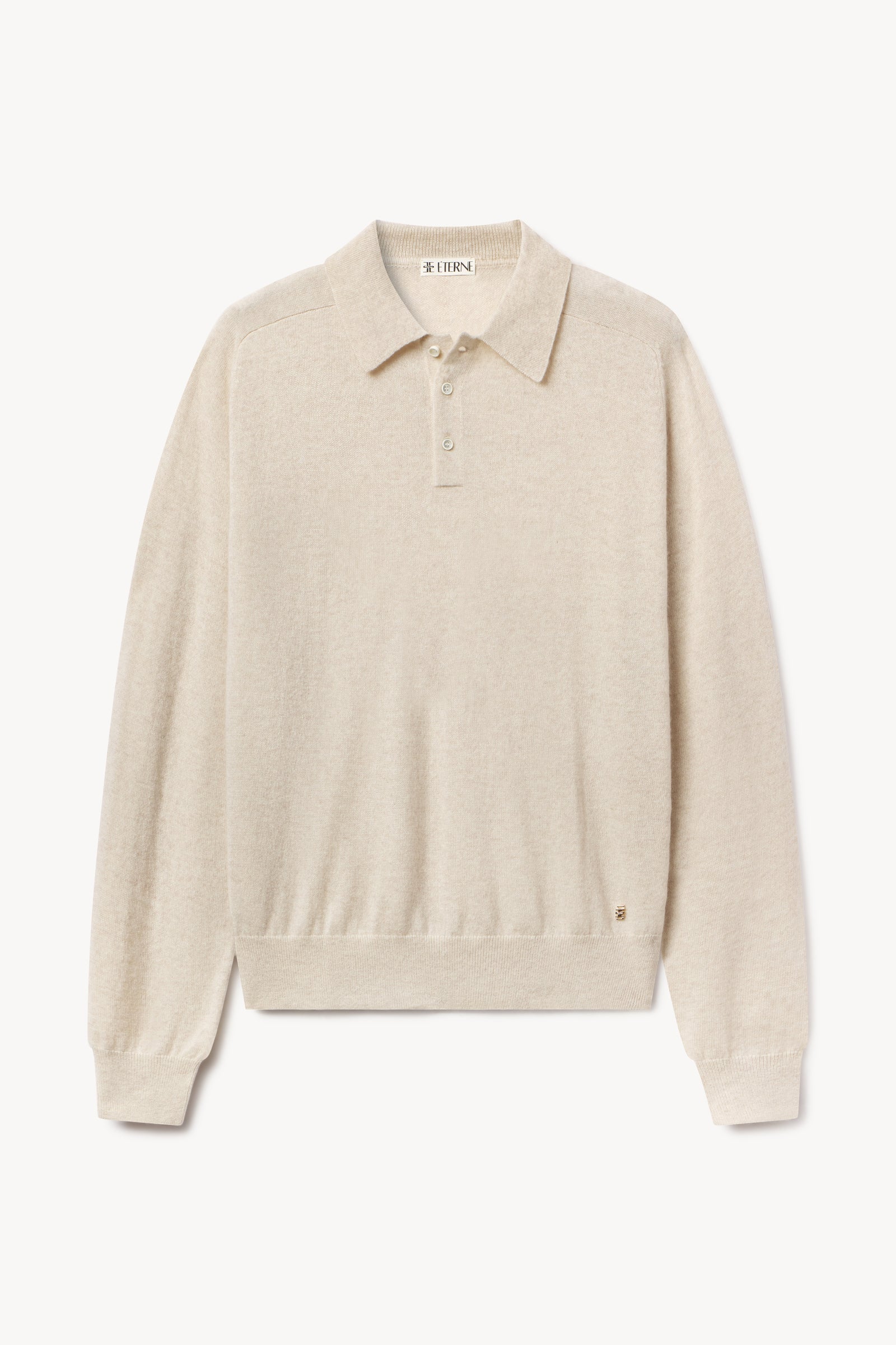 Éterne Brady Cashmere Sweater in Oatmeal