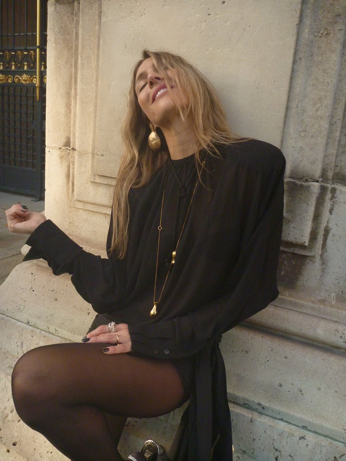 The Mini Tie Dress by Entire Studios