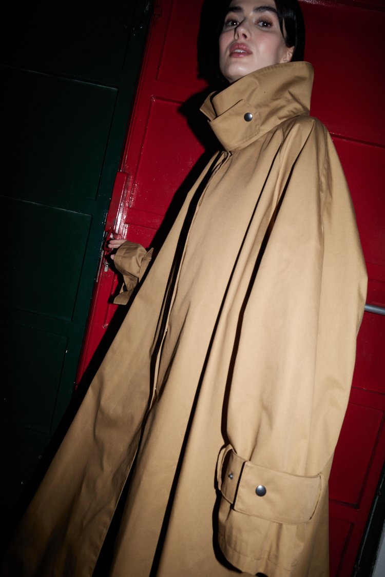 Studio Cut Oversized Trench Coat