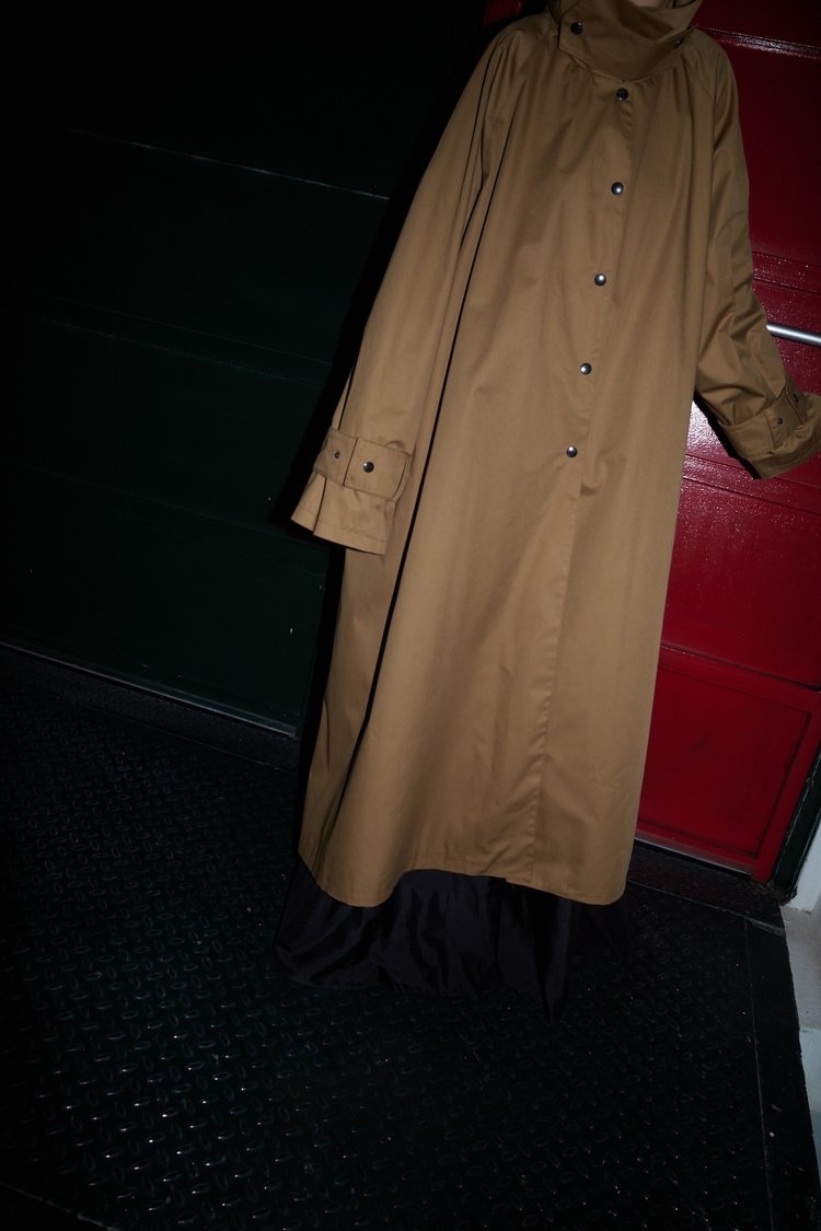 Studio Cut Oversized Trench Coat