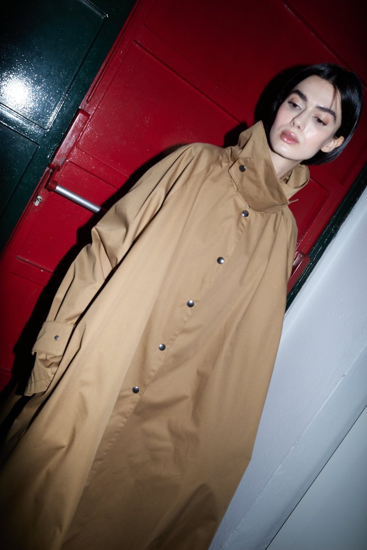 Studio Cut Oversized Trench Coat