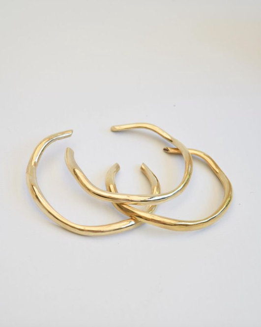 Erea Bronze Wave Bracelet