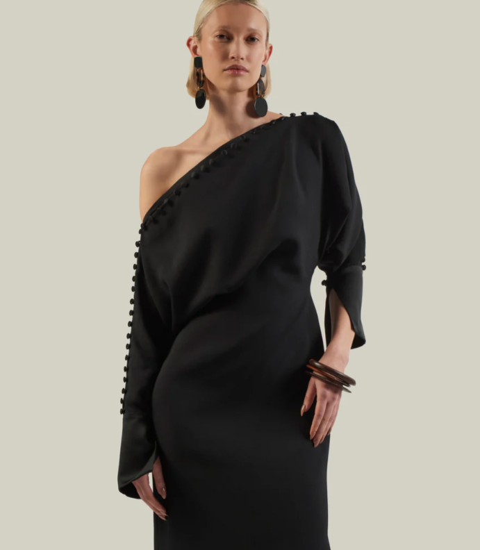 Taller Marmo Mila Dress in Black