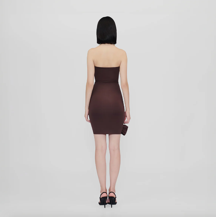 Maygel Coronel Chari Dress in Brown