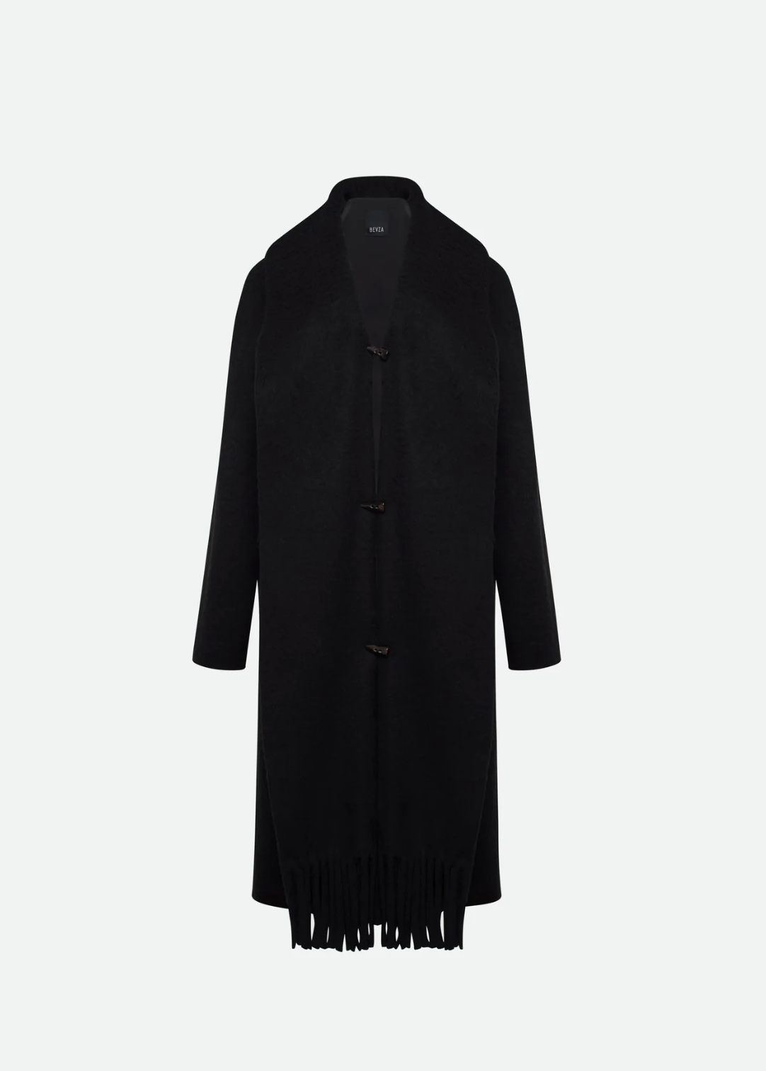 Bevza "KYTYSI" Coat in Black