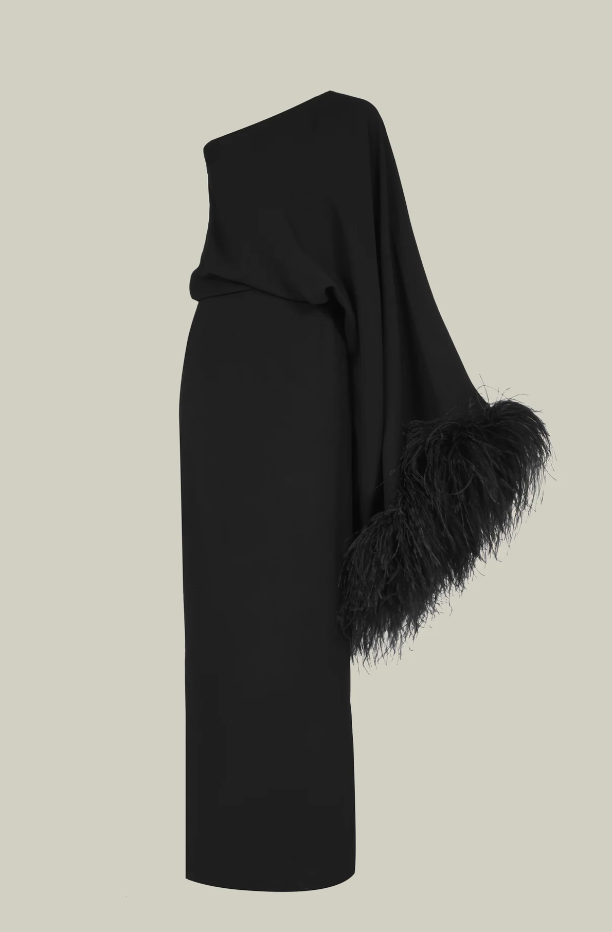 The Feathered Eternity Dress in Black by Taller Marmo Blackbird Collection The Feathered Eternity Dress in Black by Taller Marmo Blackbird Collection