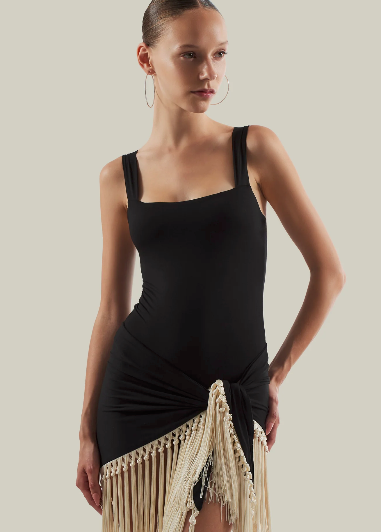 The Mini Lido Swimsuit in Black by Taller Marmo