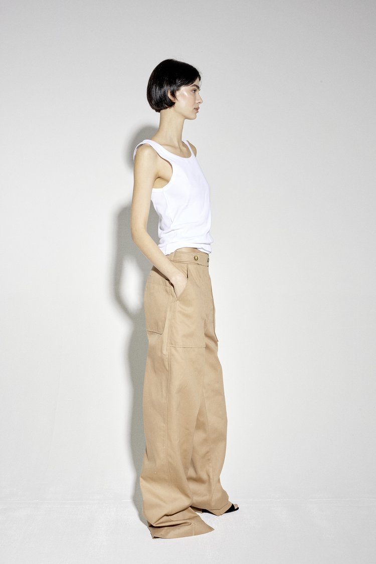 Studio Cut Camel Pants