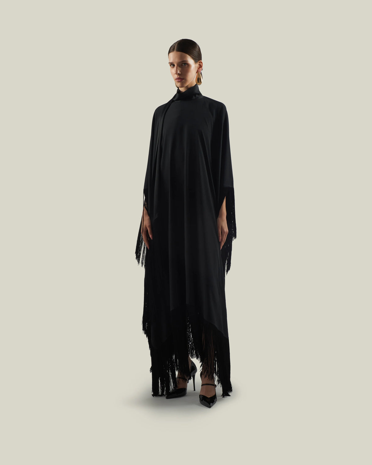 The Mrs. Ross Kaftan in Black by Taller Marmo