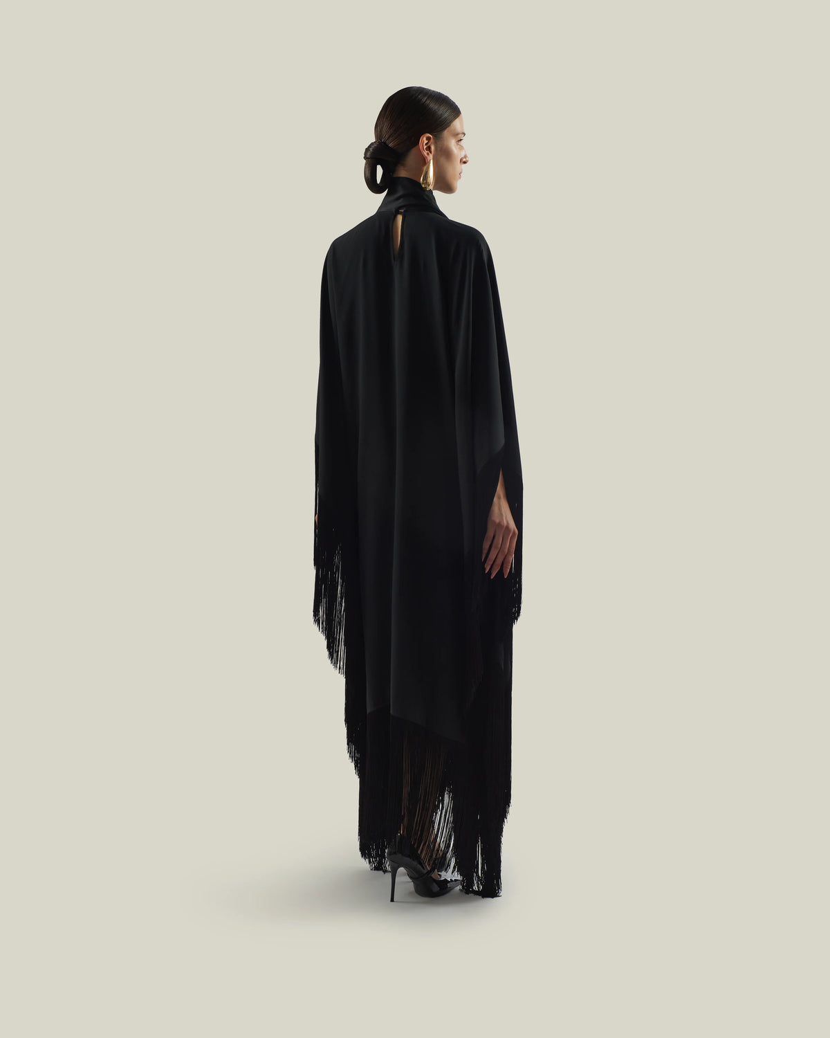 The Mrs. Ross Kaftan in Black by Taller Marmo