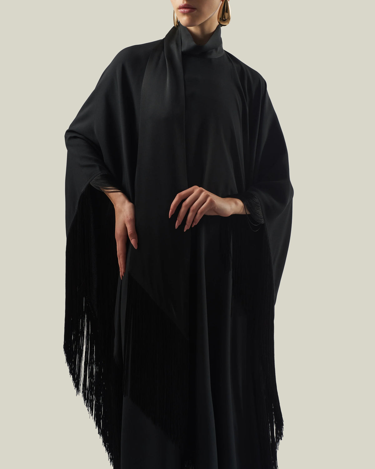The Mrs. Ross Kaftan in Black by Taller Marmo