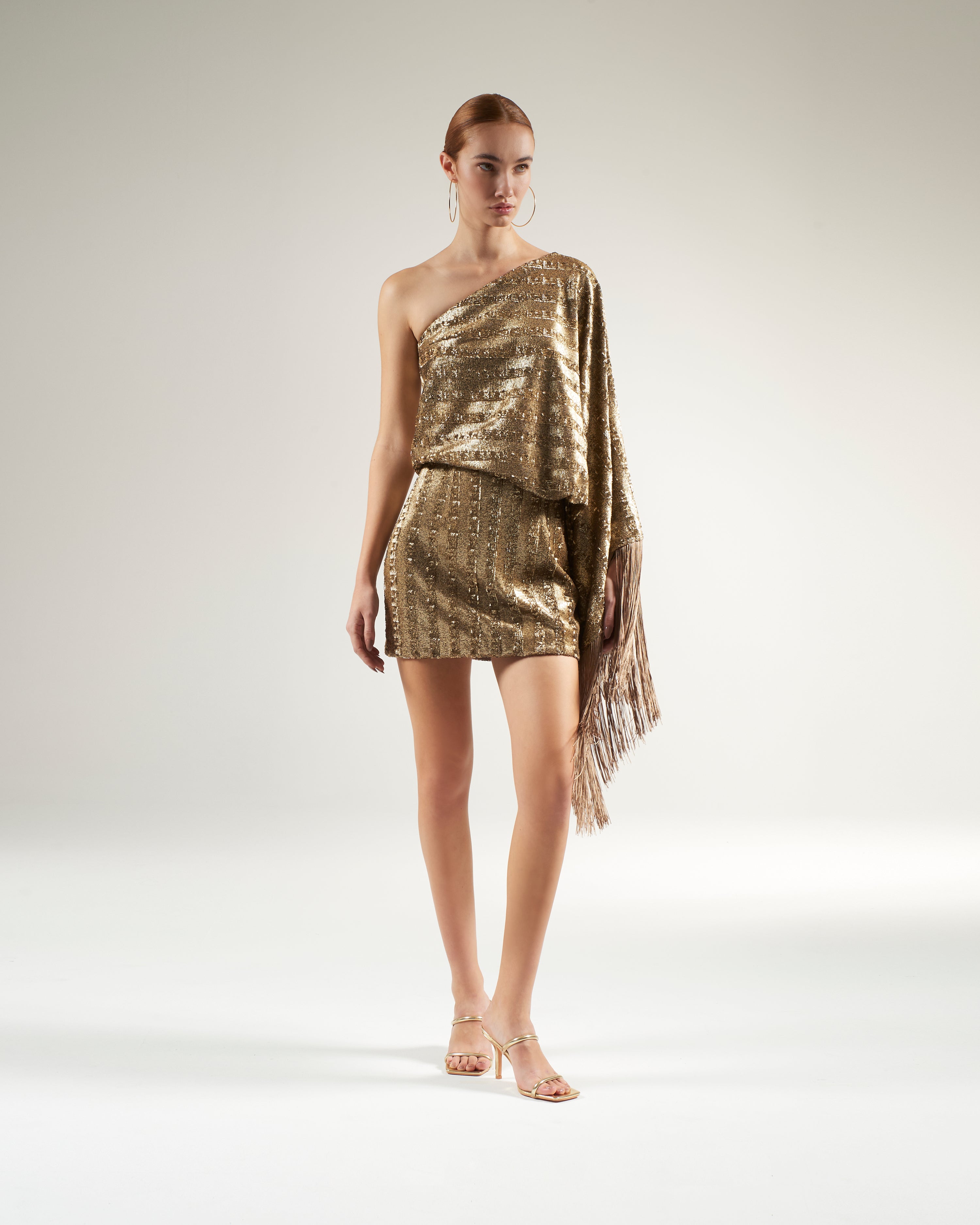 Taller Marmo Gilded Eternity Dress in Gold