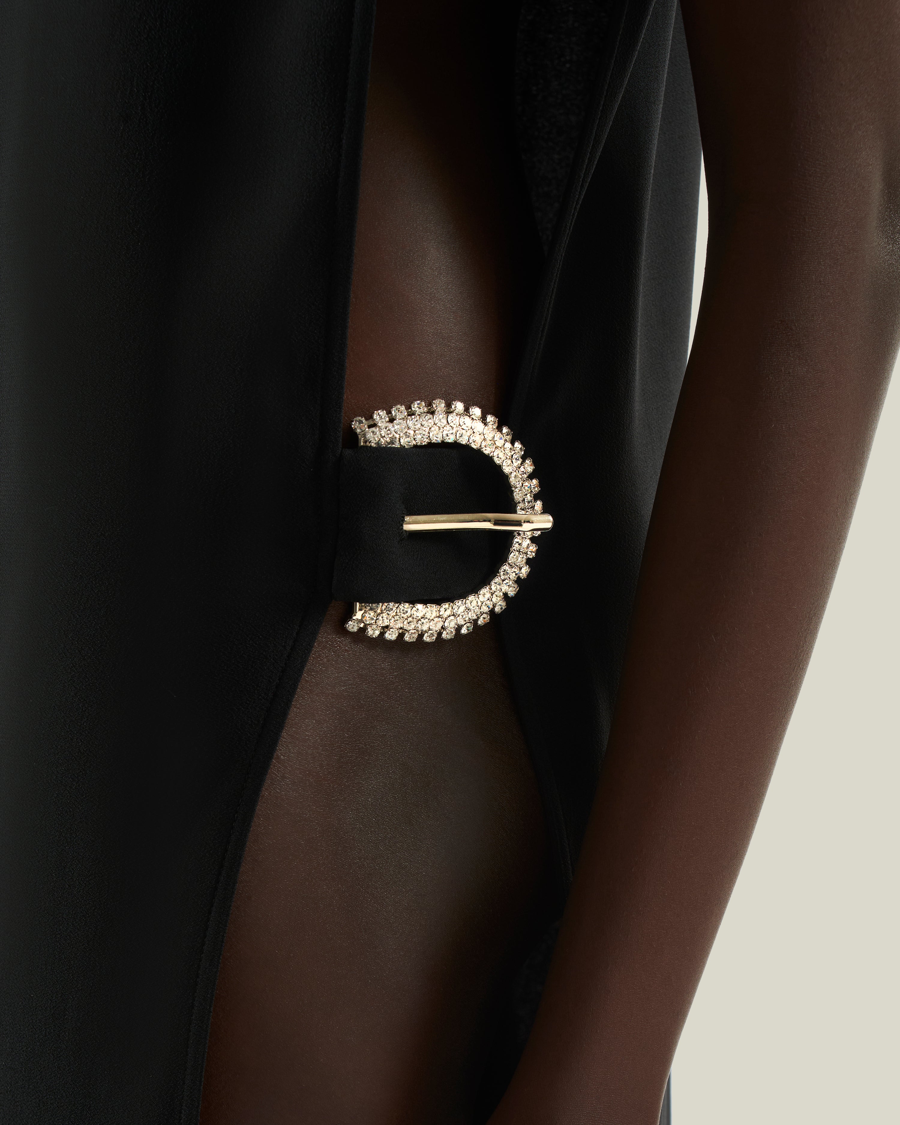 The Michela Dress in Black by Taller Marmo