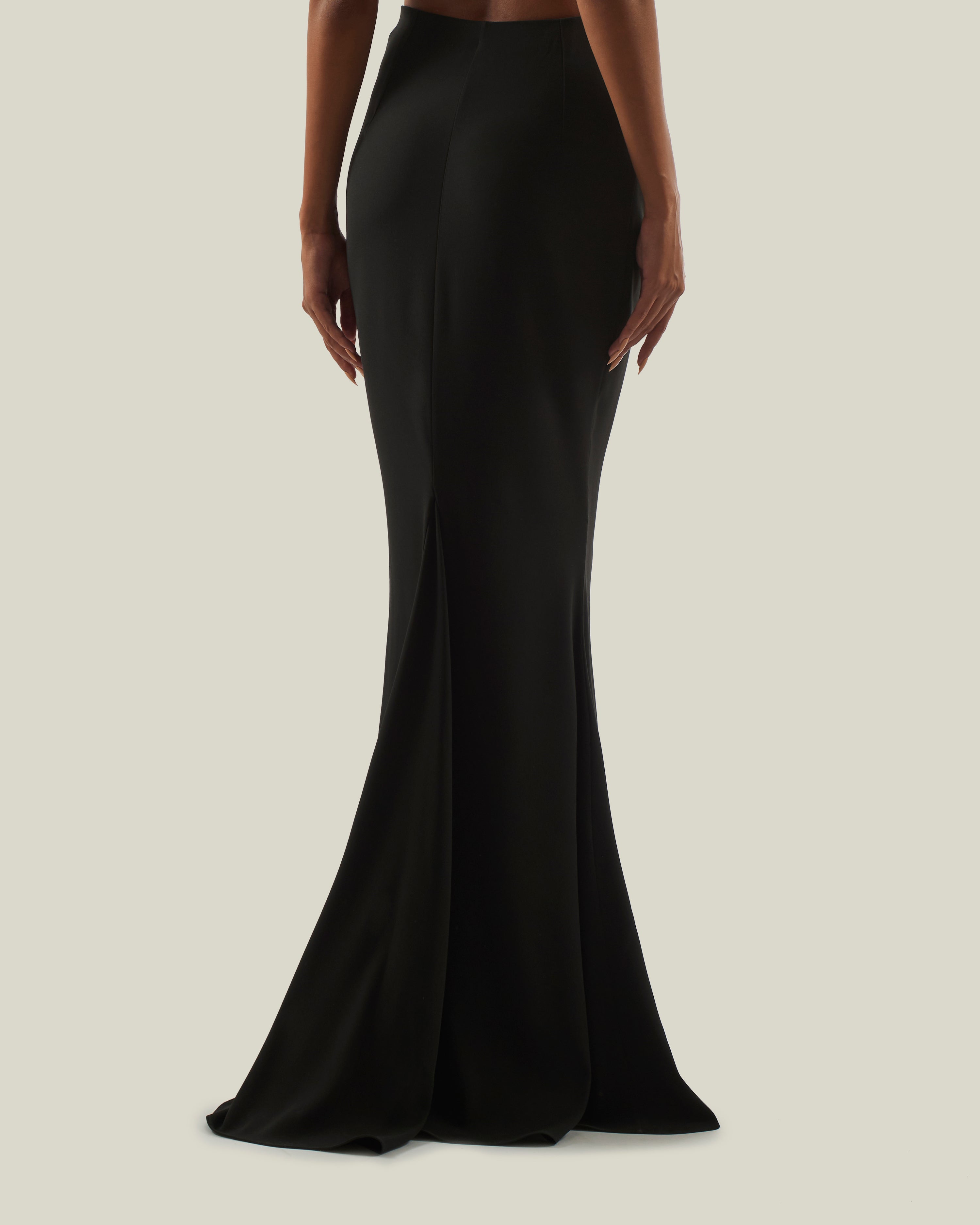 The Silver Screen Skirt in Black by Taller Marmo