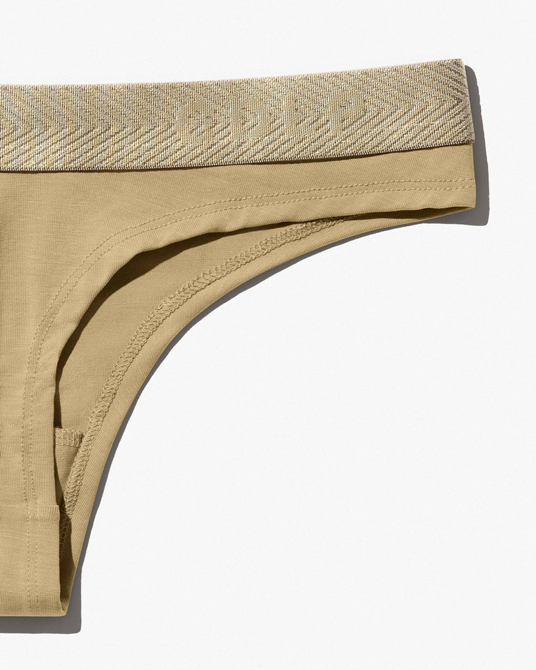 CDLP Women's Thong in Golden Sand