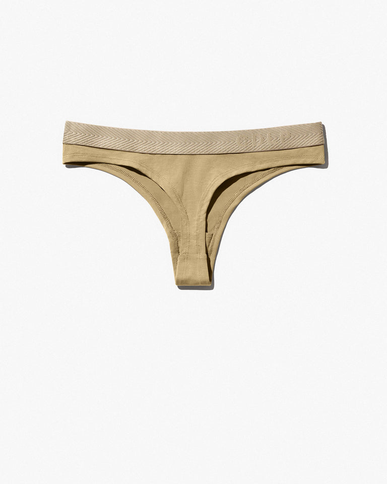 CDLP Women's Thong in Golden Sand