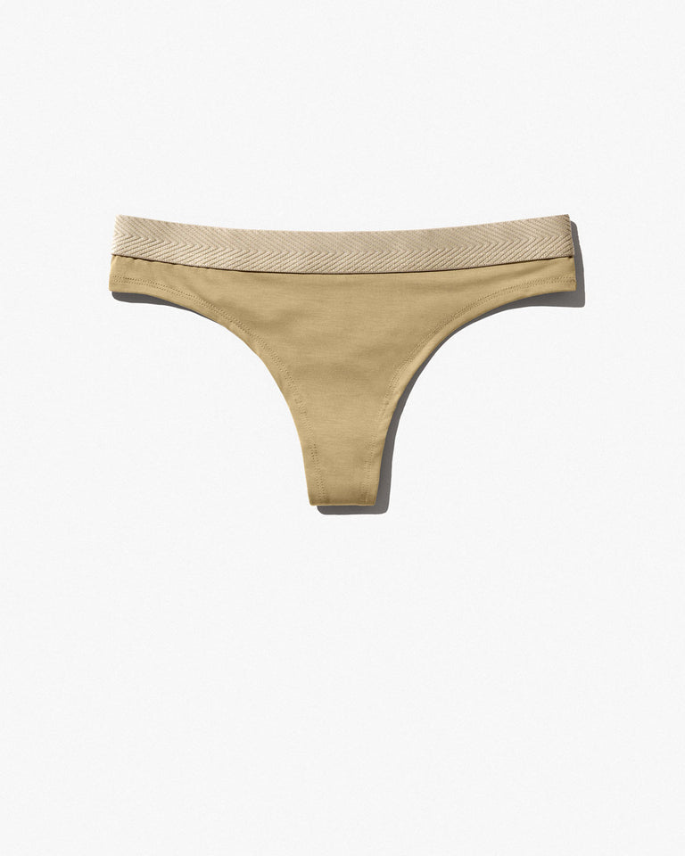 CDLP Women's Thong in Golden Sand