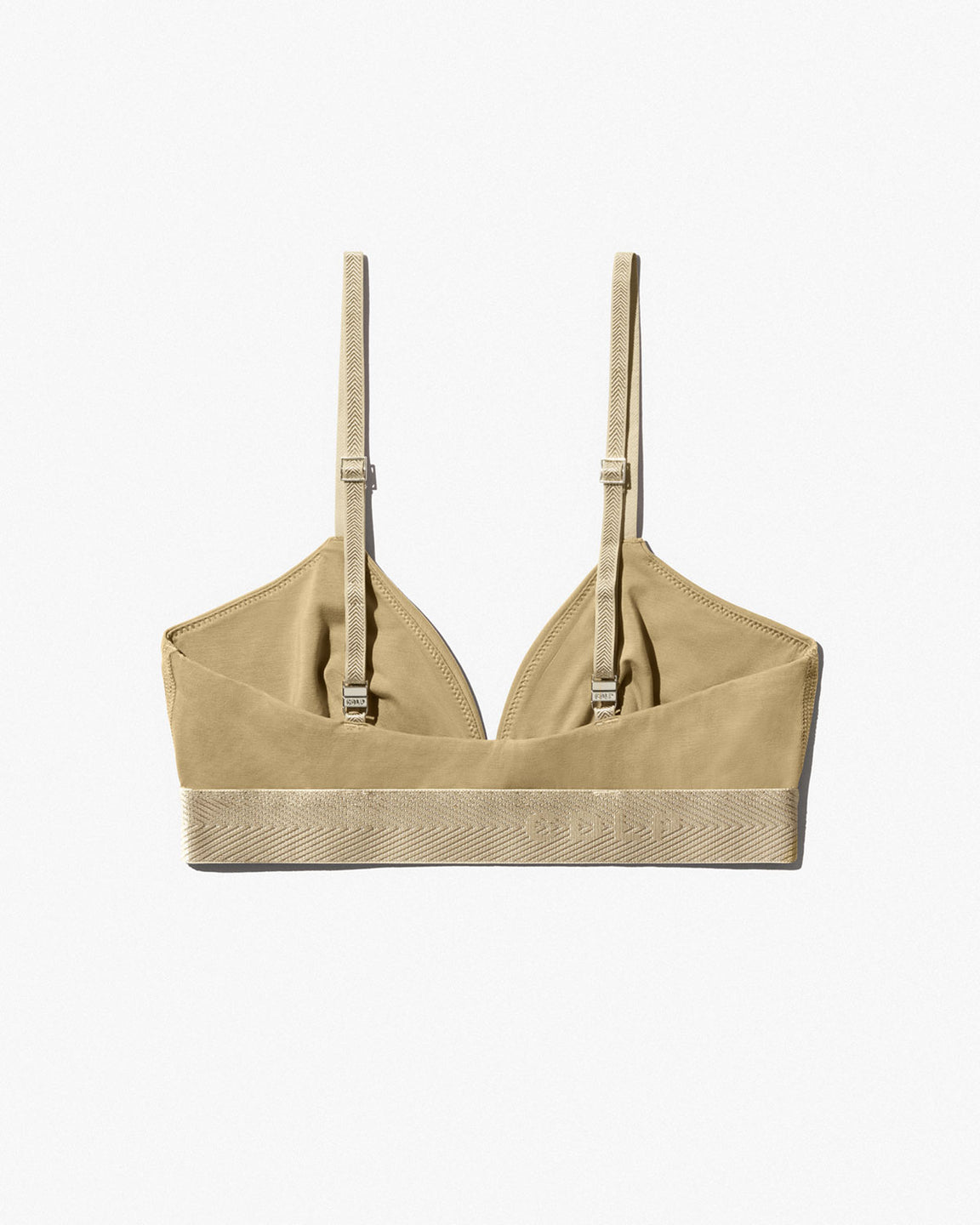 CDLP Triangle Bralette in Golden Sand