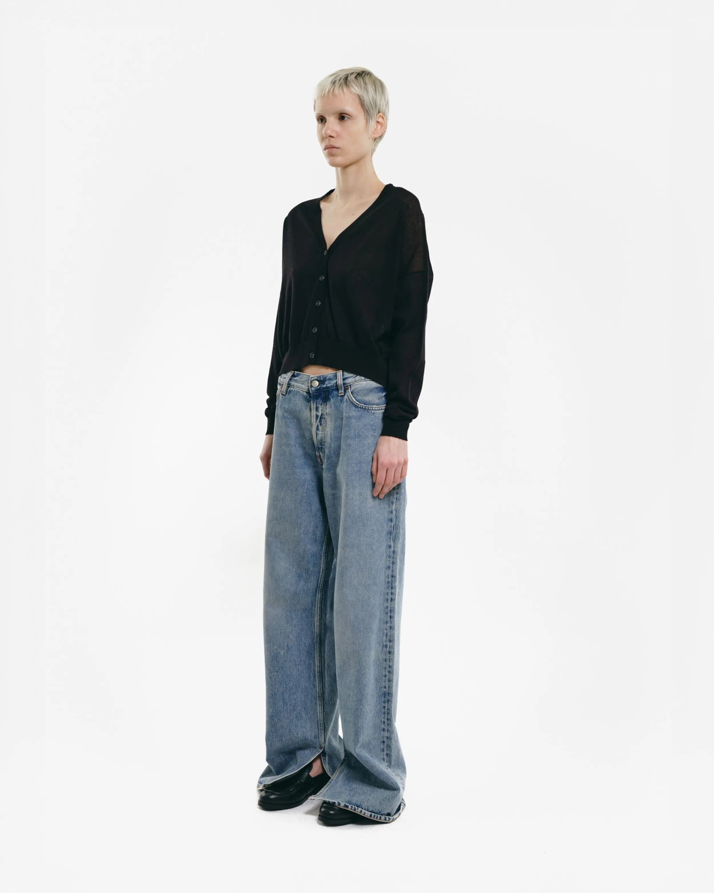The Sheer Knit Cardigan by Studio Constance