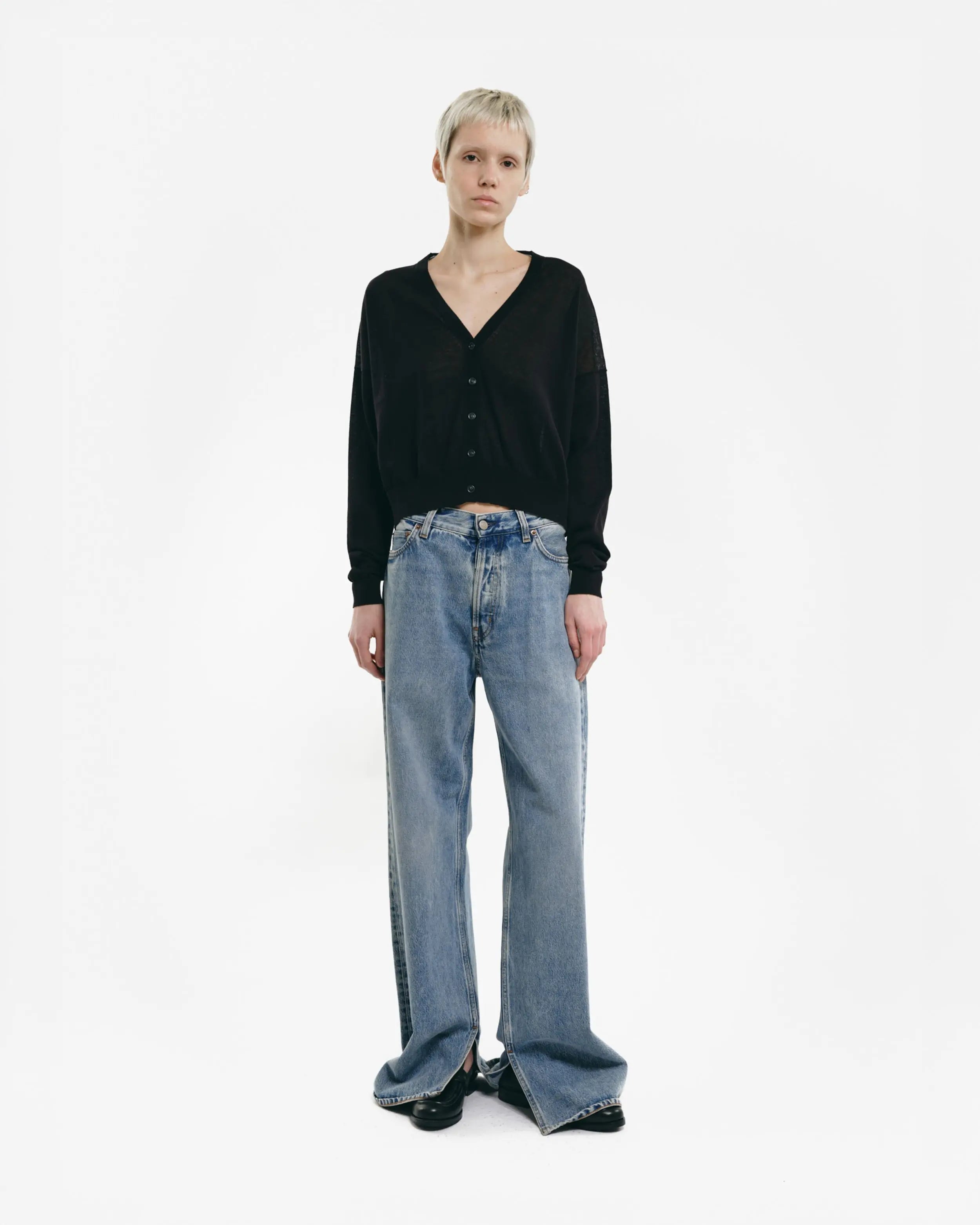 The Sheer Knit Cardigan by Studio Constance