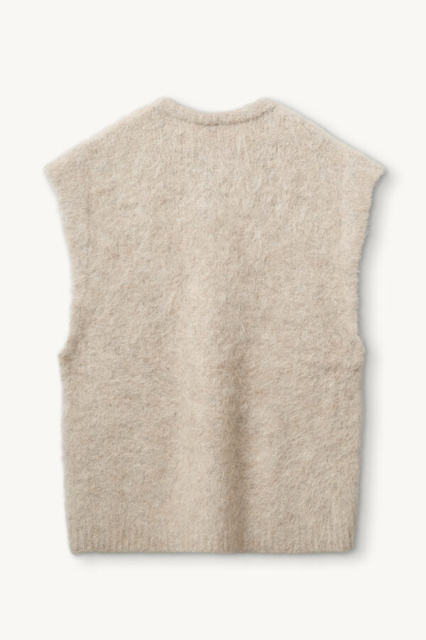 The Garment Bern Knit Top in Oyster